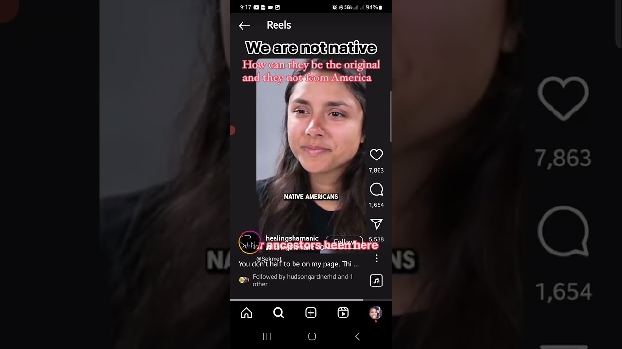 Native Americans are fake American indian