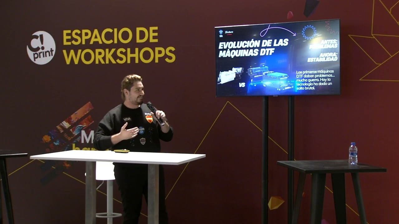 La evolución del DTF como técnica de impresión estampado y nueva tecnología | Salón C!Print Madrid