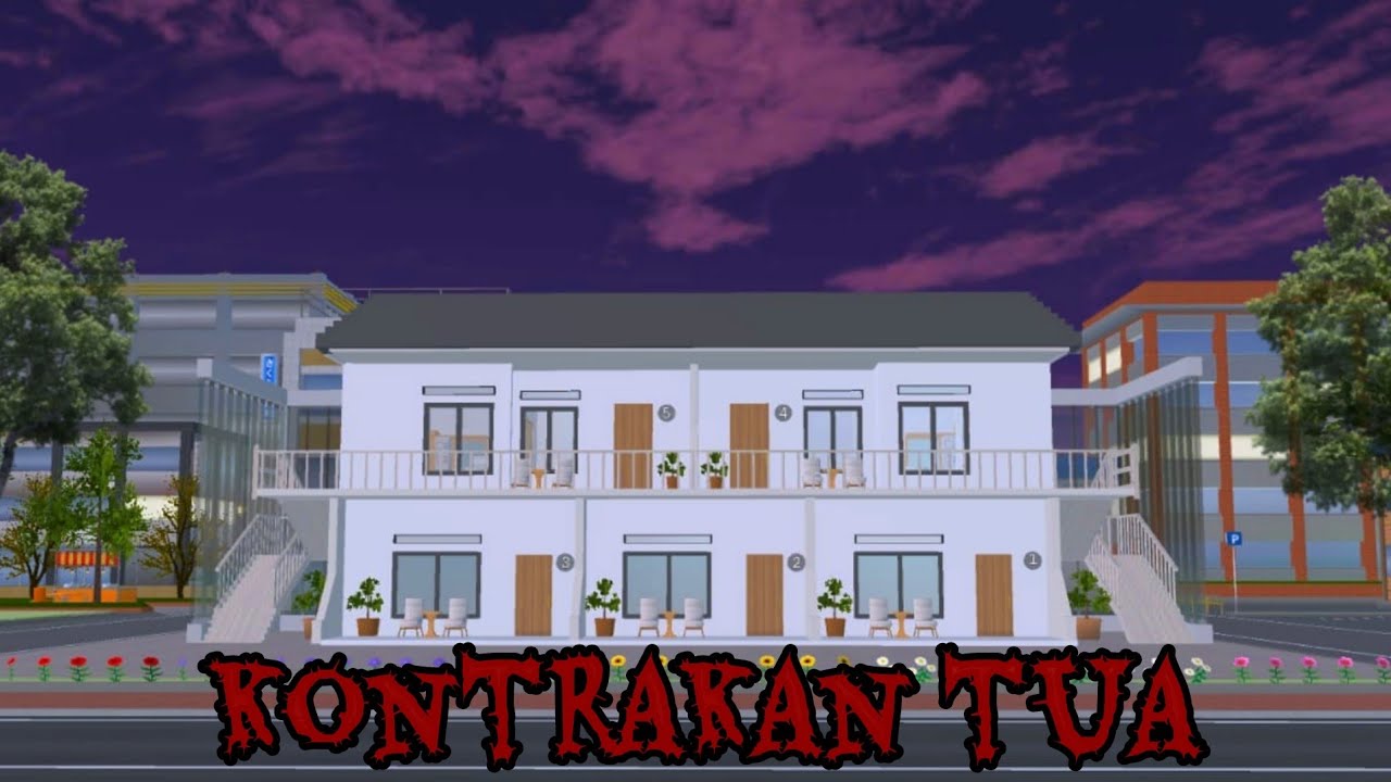 KONTRAKAN TUA [ HORROR MOVIE SAKURA SCHOOL SIMULATOR ]