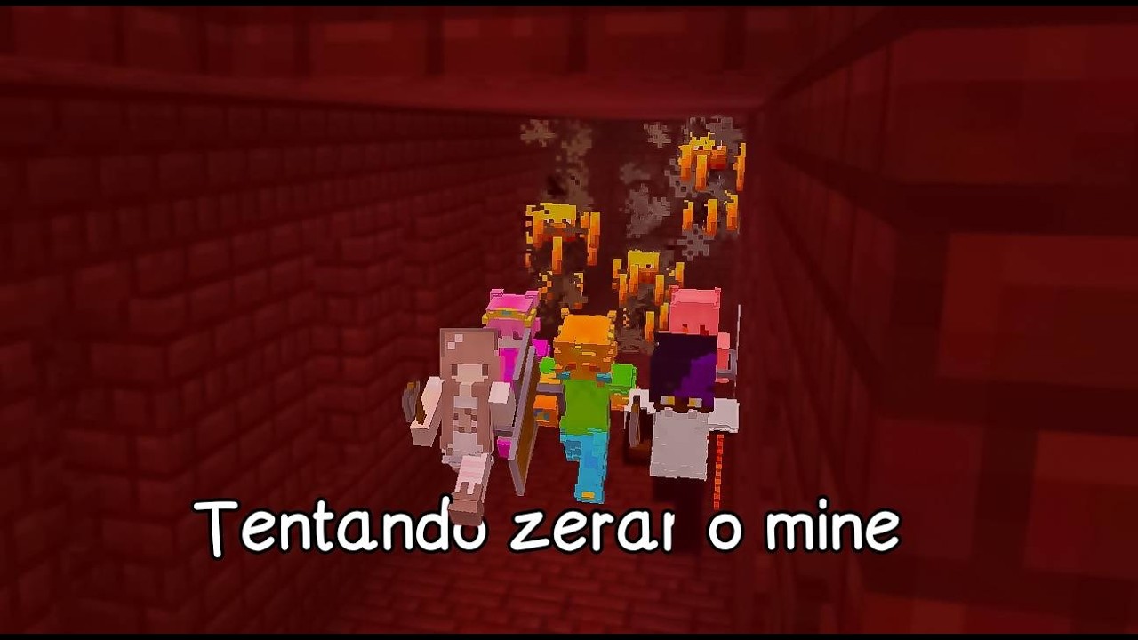 5 IDIOTAS TENTANDO ZERAR O MINECRAFT PELA PRIMEIRA VEZ (parte 1)