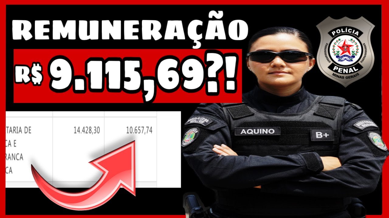 🚨POLÍCIA PENAL MG: O SALÁRIO OFICIAL É MENTIRA! Descubra o Valor LÍQUIDO e os R$8 500 REAIS EXTRAS!