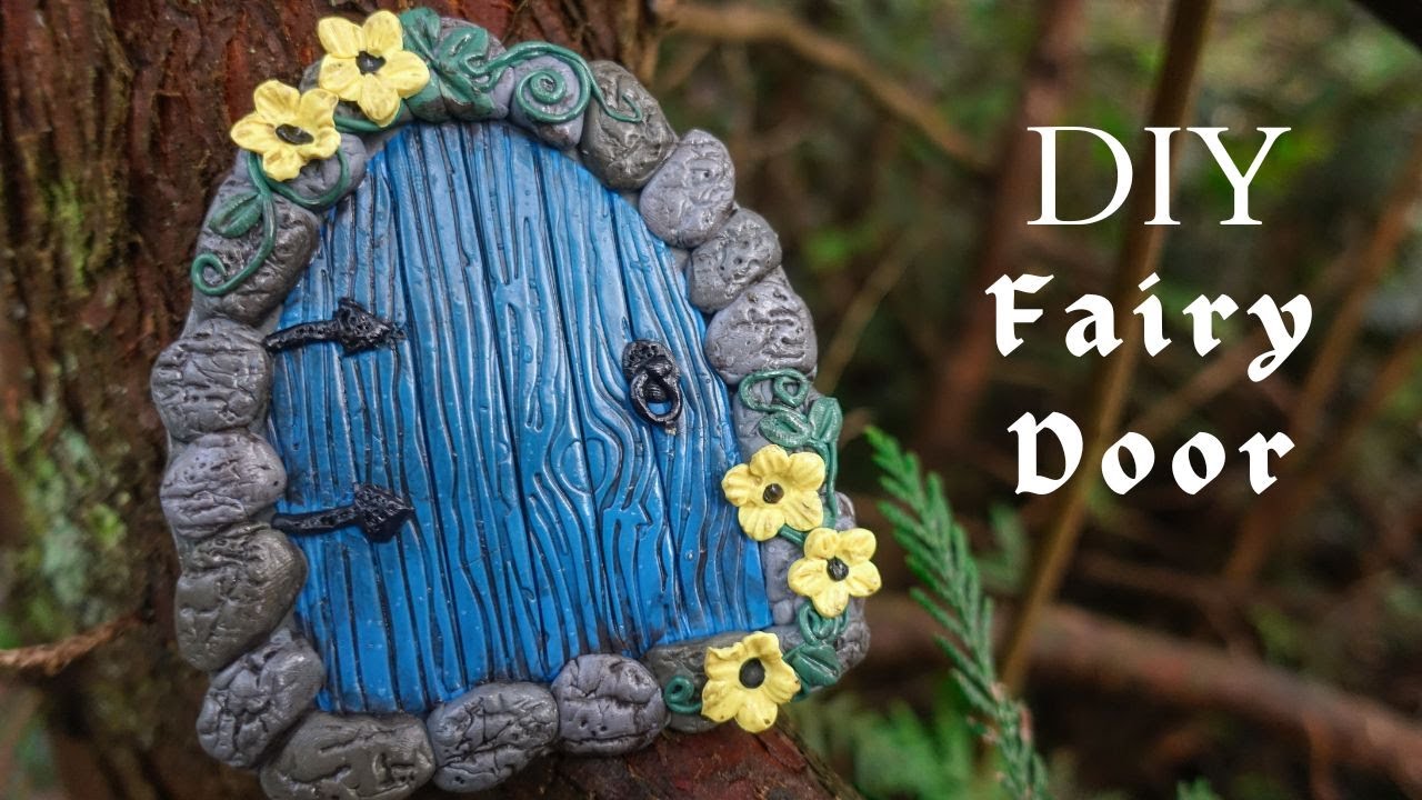 DIY Fairy Door - Polymer Clay