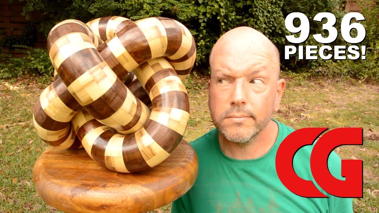 Segmented Wood Sculpture - Art, Woodturning, Woodworking