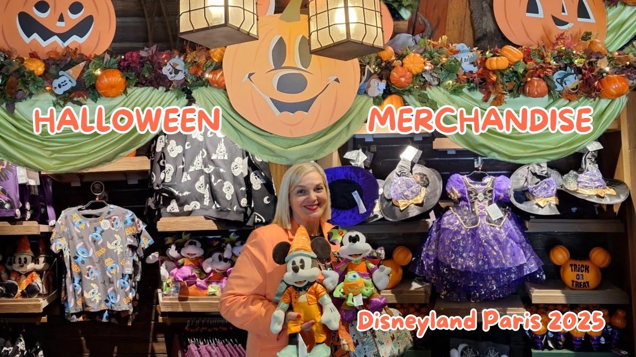 NEWS DISNEYLAND PARIS SEPTEMBER 2025 | HALLOWEEN MERCHANDISE 2025