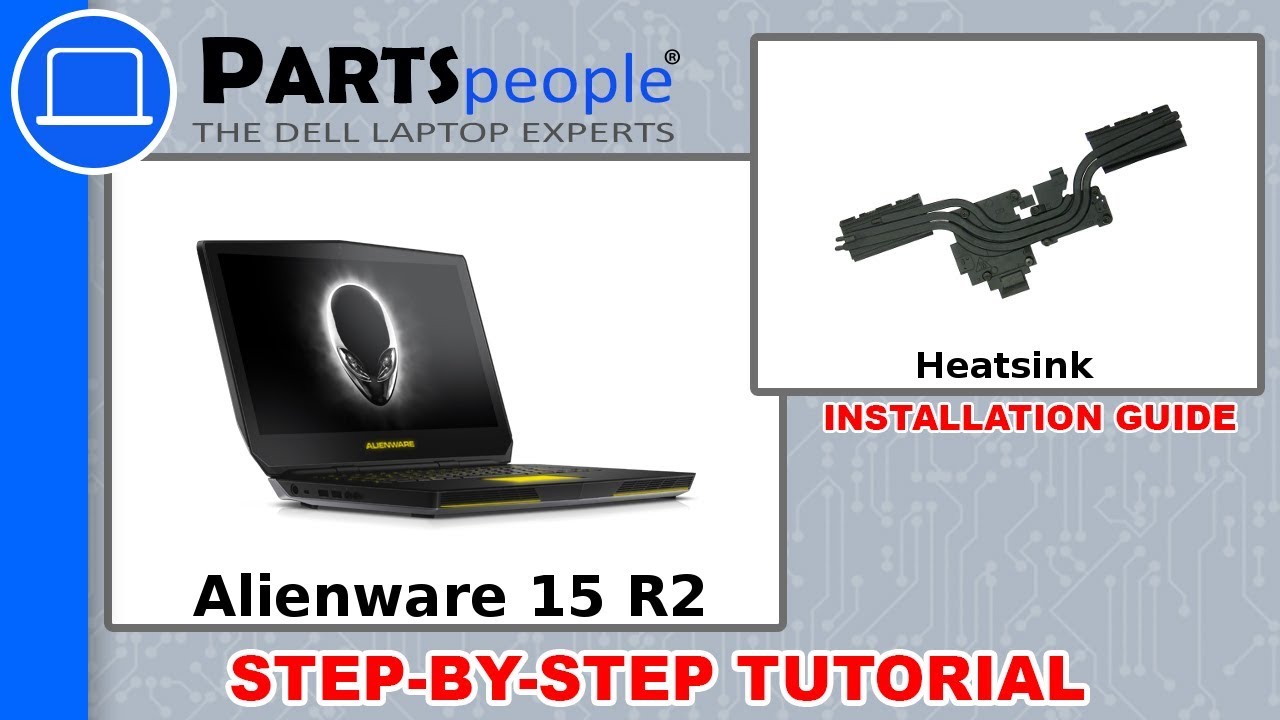 Dell Alienware 15 R2 (P42F002) Heatsink How-To Video Tutorial