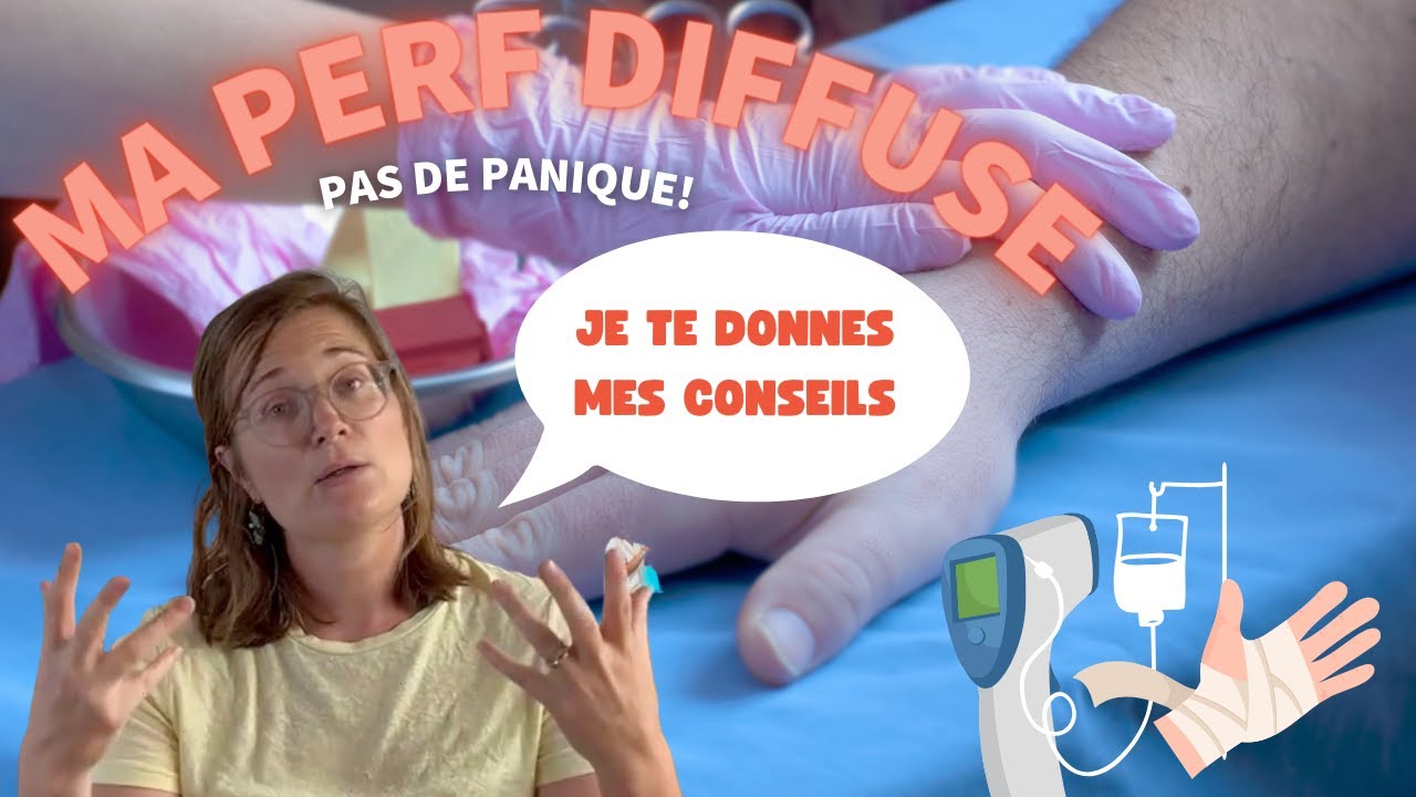 AU SECOURS! MA PERFUSION DIFFUSE, JE FAIS QUOI? #soinsinfirmiers #perfusion #pratikinf #help#conseil