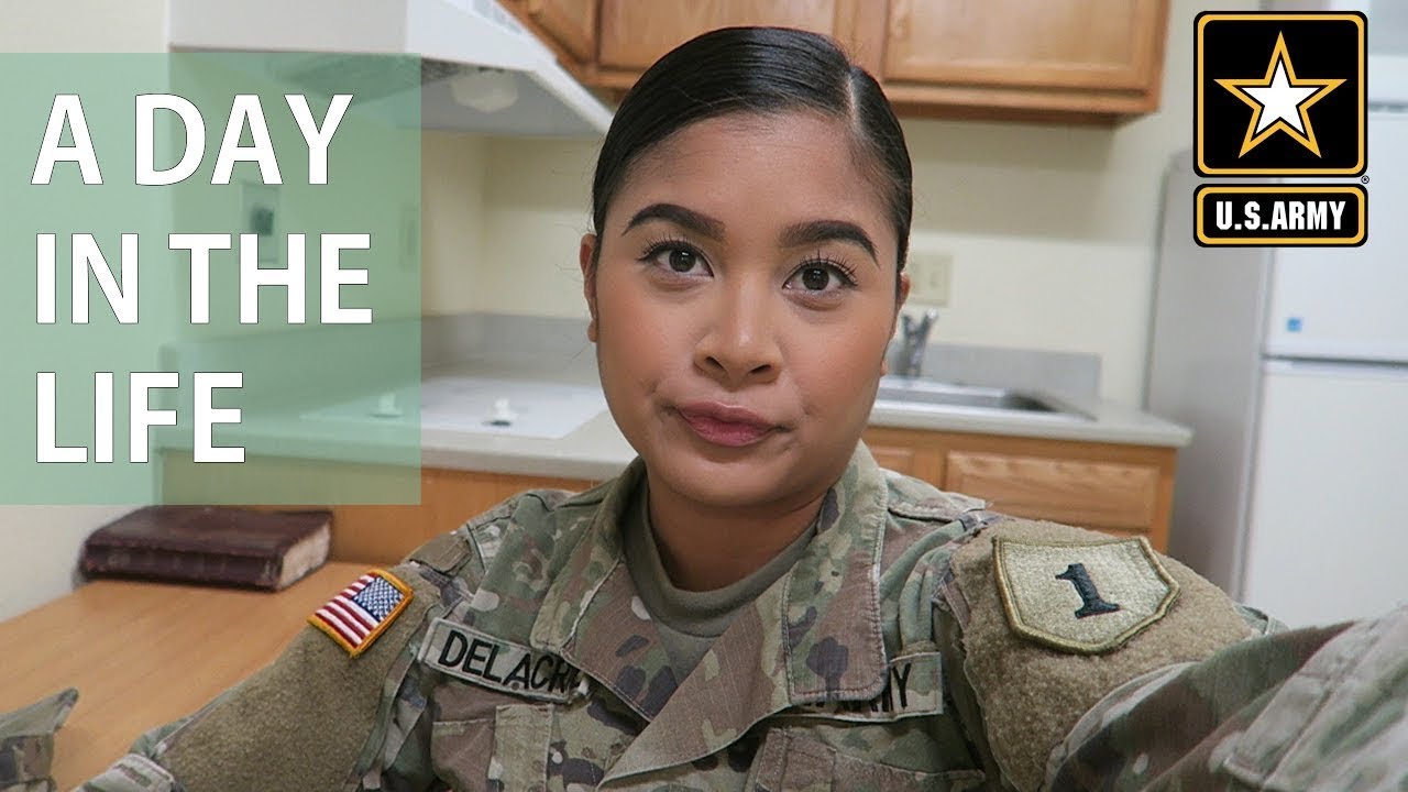 A DAY IN THE LIFE OF AN U.S ENLISTED SOLDIER 🇺🇸