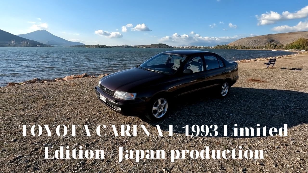 TOYOTA CARINA E 1993 Limited Edition   Japan production