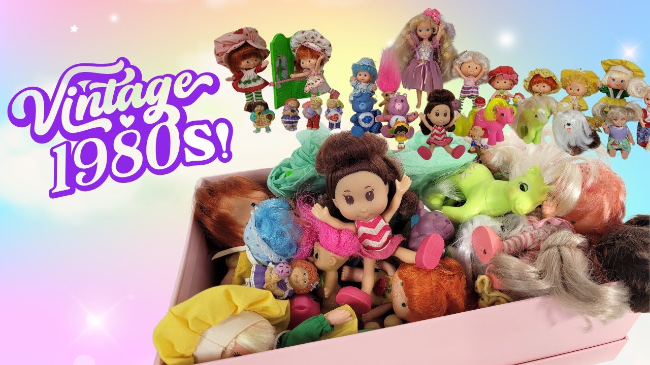 Box FULL of 1980s Littles!