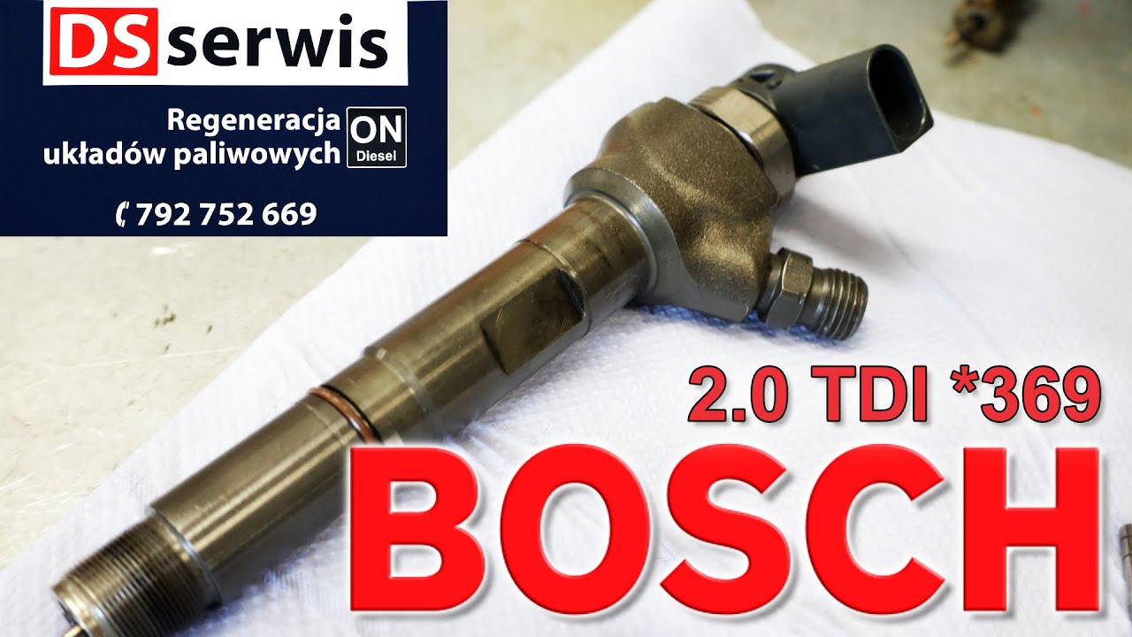 Naprawa wtryskiwacza BOSCH 2.0 TDI
