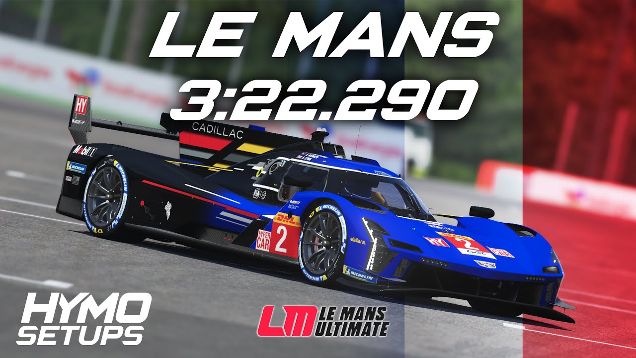 LMU Hotlap | Cadillac V-Series.R @ Le Mans | V1.1.0.2 | Le Mans Ultimate