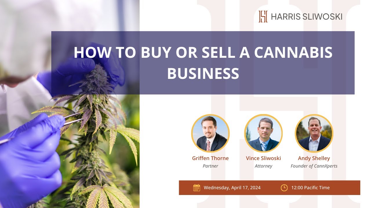 How to Buy and Sell A Cannabis Business