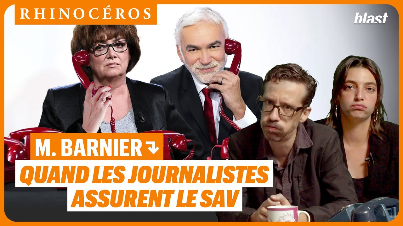 🦏 GOUVERNEMENT BARNIER : QUAND LES JOURNALISTES ASSURENT LE SAV