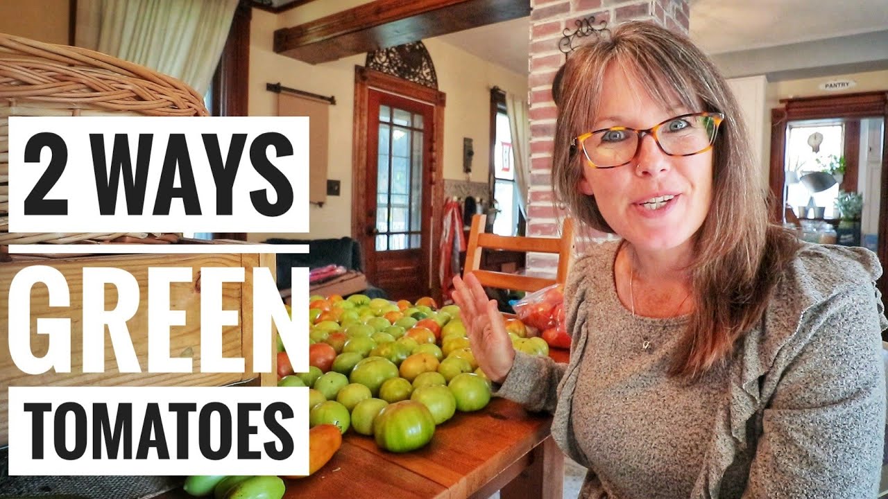 SO MANY GREEN TOMATOES! - Ripening & Pickling