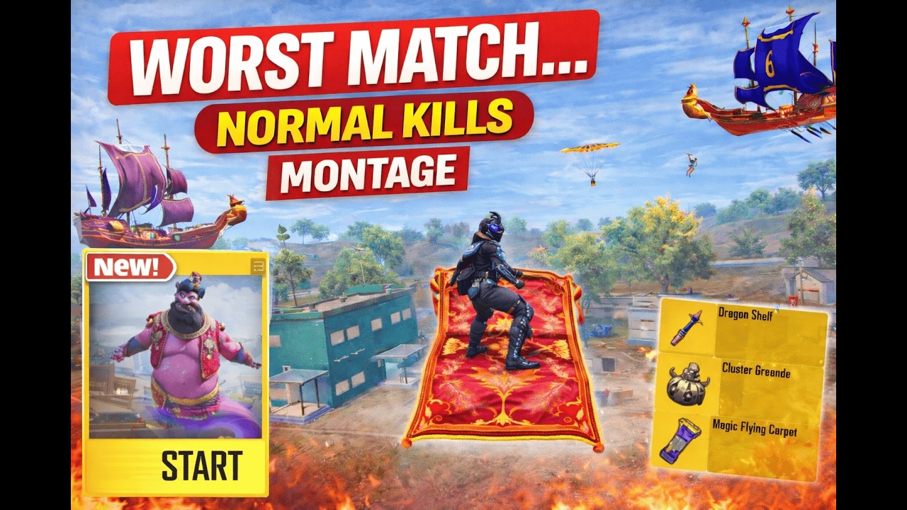 worst match 😭 | normal kills montage || BGMI