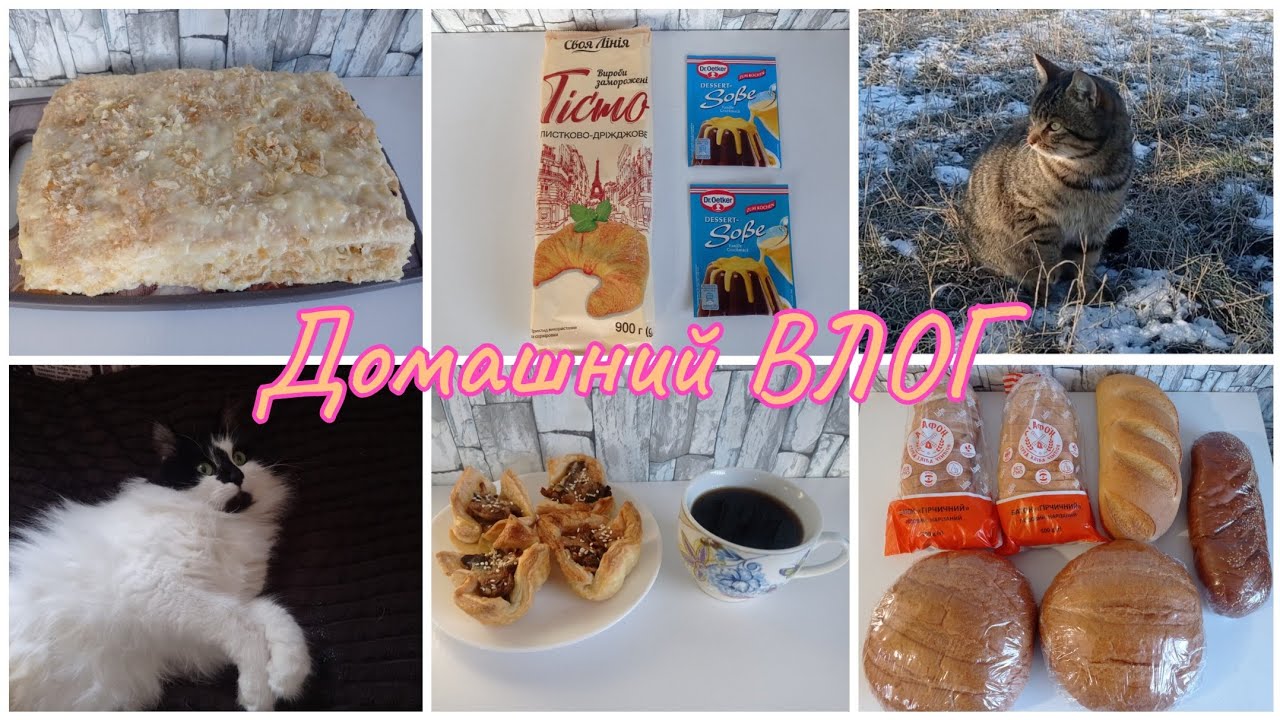Домашний ВЛОГ. Снеговик в двух штанах. Ленивый Наполеон. Панеттоне.