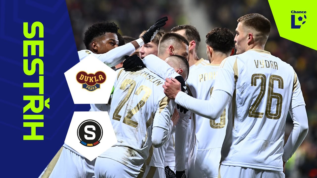 FK Dukla Praha - AC Sparta Praha | 0:3 | 31. 1. 2026 | HIGHLIGHTS