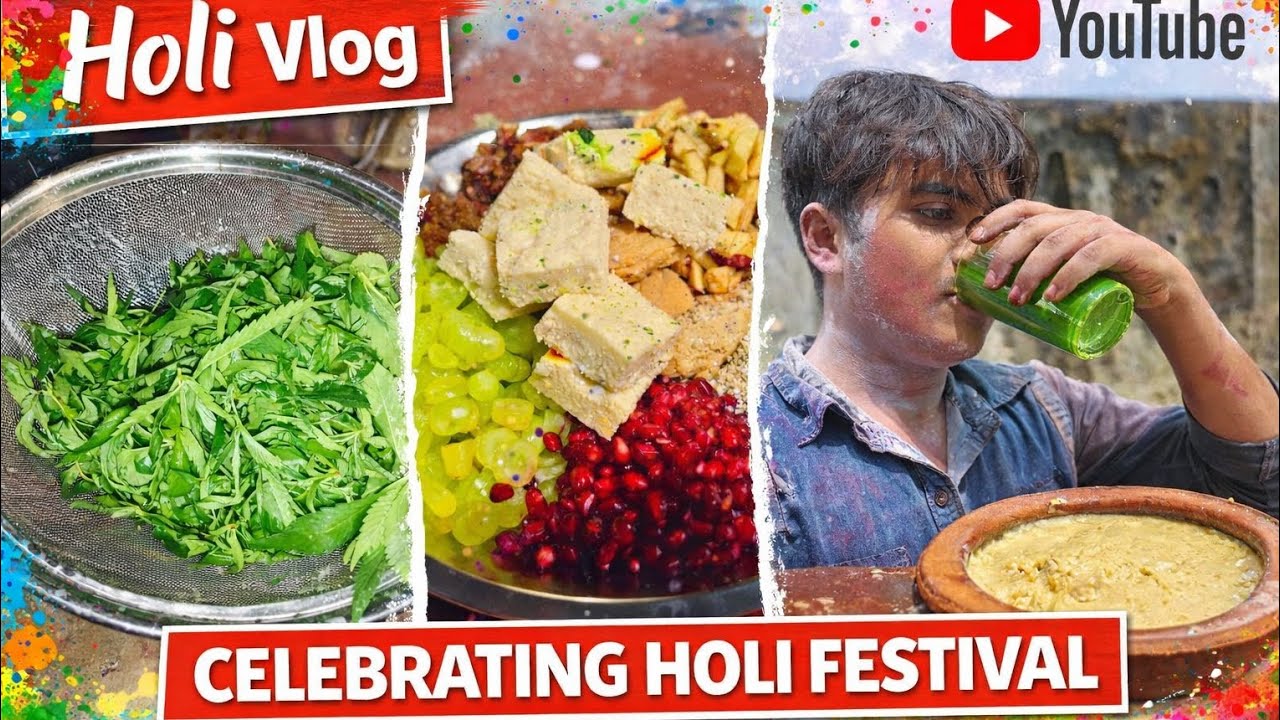 Holi er din vlog(Bhang ) 