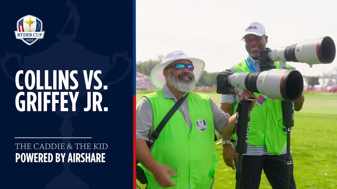 Michael Collins and Ken Griffey, Jr. Compete for Photo of the Week | 2025 Ryder Cup
