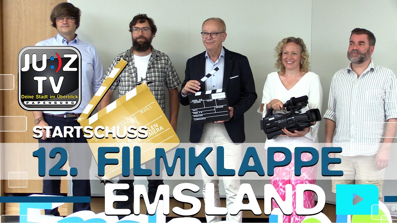 JUZ TV Startschuss f&uuml;r die 12  Emsland Filmklappe3
