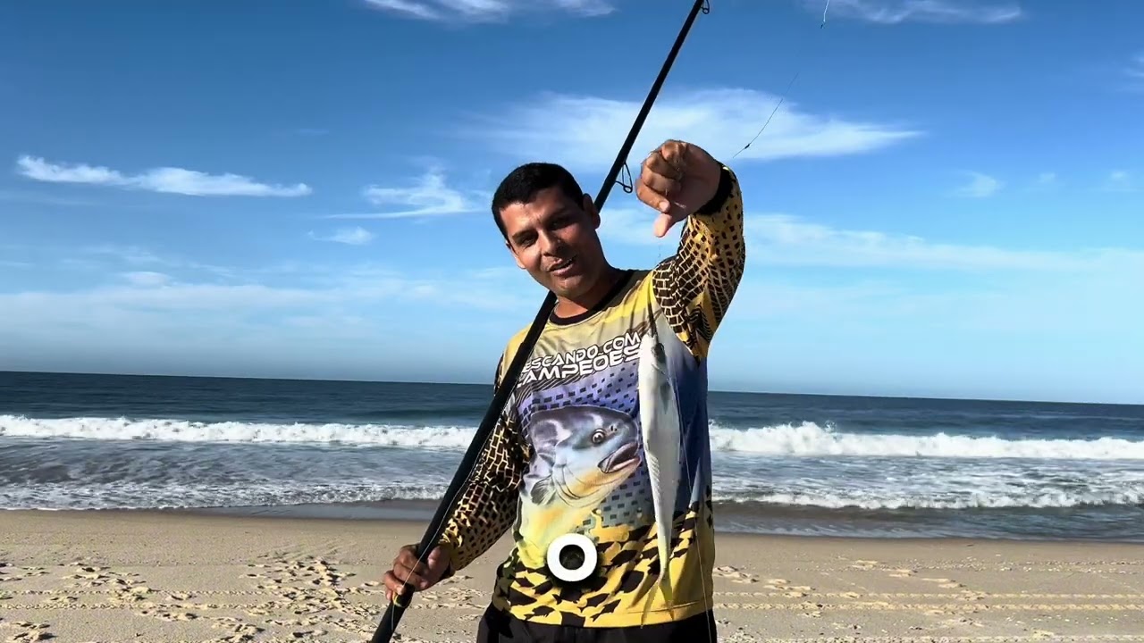 PESCARIA NA PRAIA DE JACONÉ COM MUITAS DICAS!!