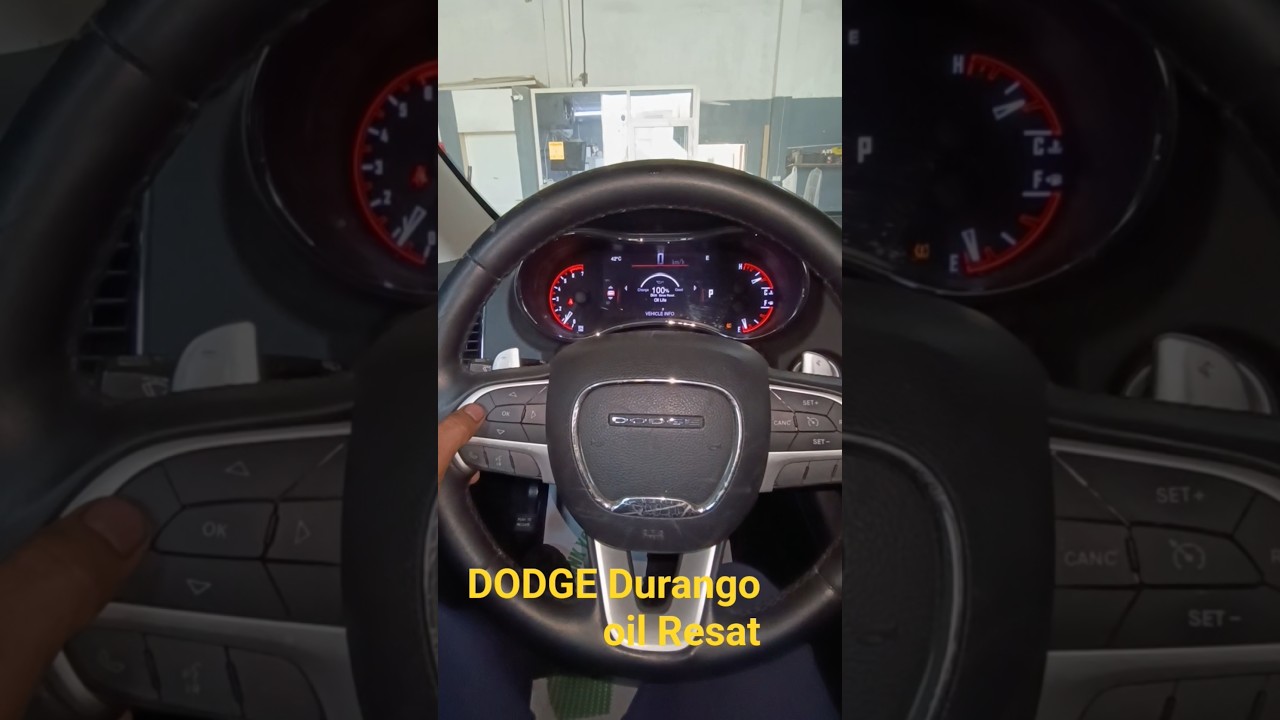 DODGE Durango oil Resat
