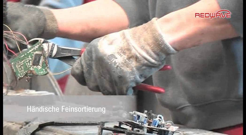REDWAVE - Aufbereitungsanlage f&uuml;r Elektroaltger&auml;te (E-Schrott)