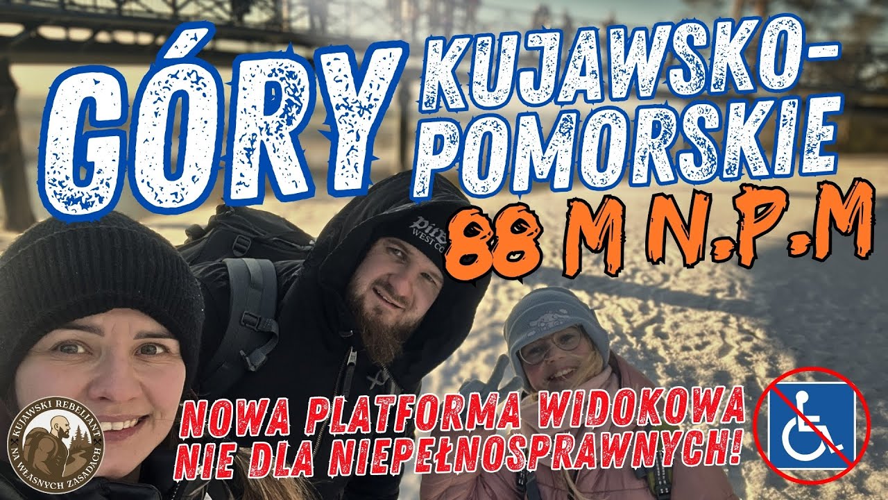 VLOG: Odkryłem Góry Łosiowe w Kujawsko Pomorskim! 88m n.p.m. Platforma widokowa i szlak Rydygiera.