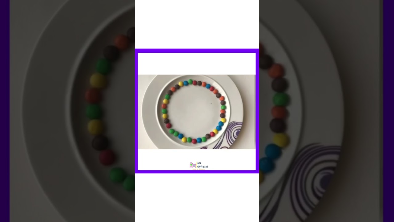 Colorful Candy Experiment- Renkli Şeker Deneyi