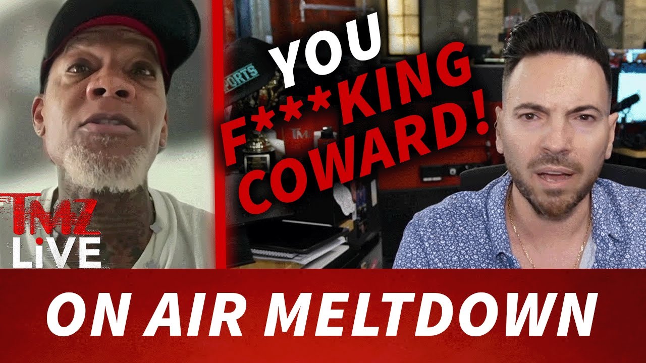TMZ Live MELTDOWN: драка в прямом эфире взрывается | Клип TMZ Live