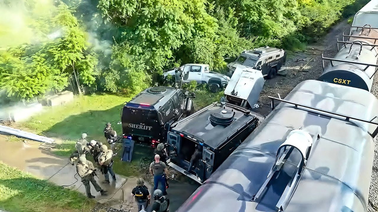 Мужчина, найденный с двумя пропавшими детьми, врезался в поезд