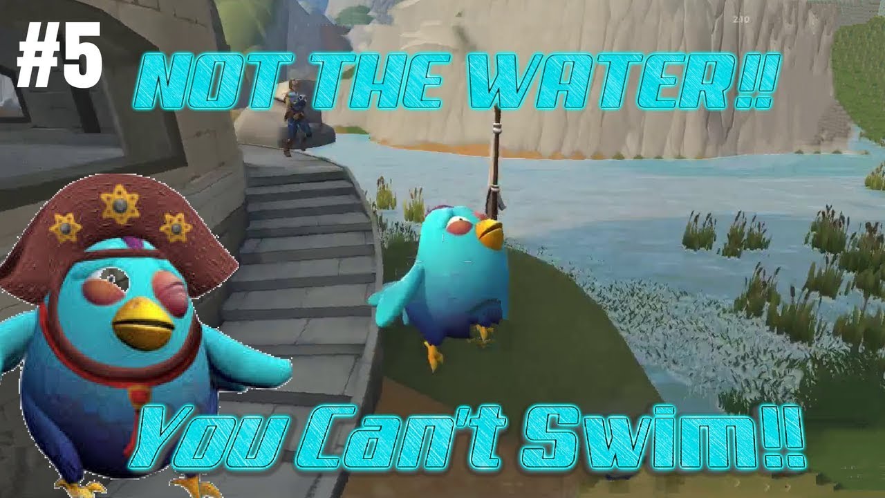 Realm Royale Daily Clips #5 - No You Can't Swim!!