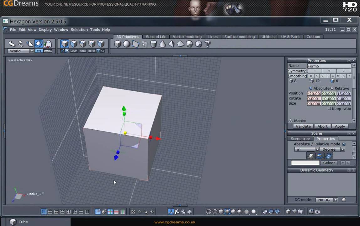 Hexagon quick start part 4-section A - 3D guides