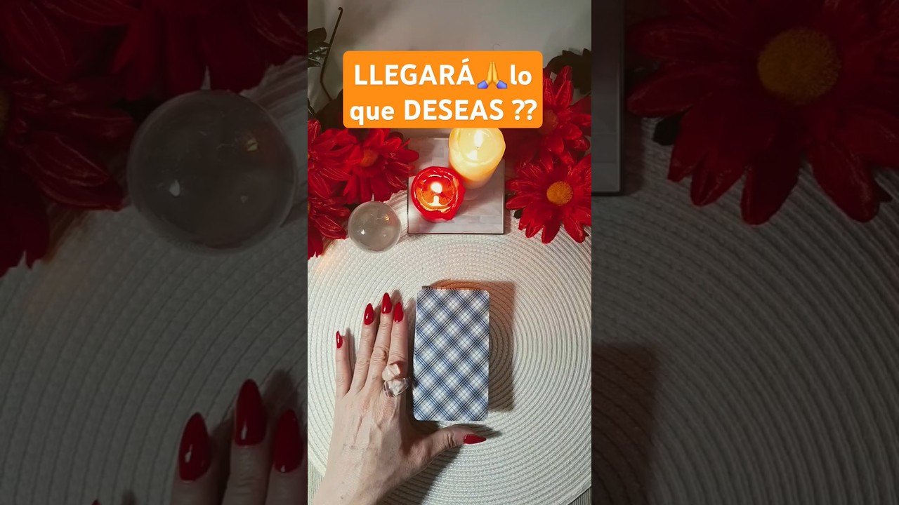 🙏 LLEGAR&Aacute; lo que DESEAS ??#tarot #tarotinteractivohoy #futuroinmediato #destino