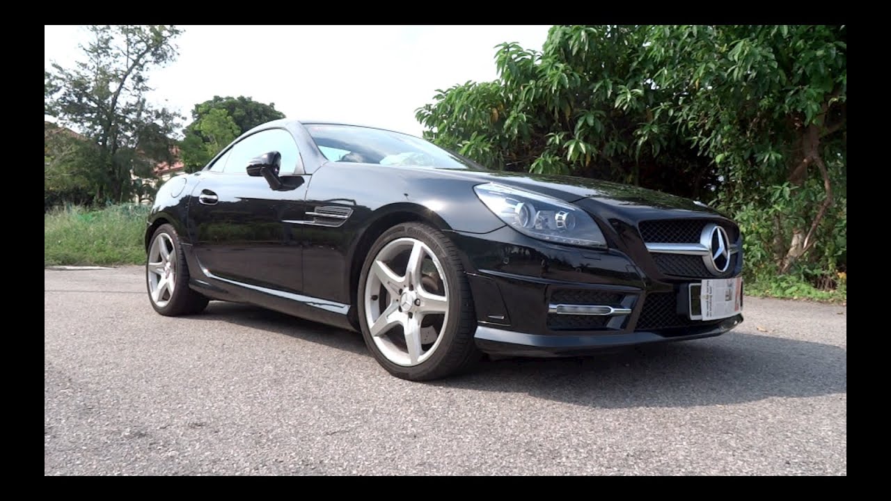2012 Mercedes-Benz SLK 200 AMG Sport Start-Up, Full Vehicle Tour, and Test Drive