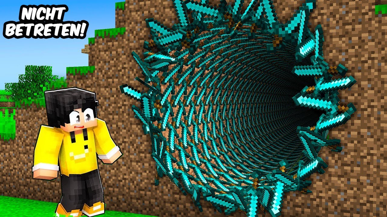 Meine Freunde Betreten VERBOTENE SCHWERT HÖHLE in Minecraft!