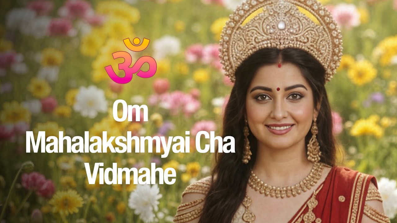 Lakshmi Gayatri Mantra | 108 Times Mantra Chanting | Abundance • Prosperity • Grace