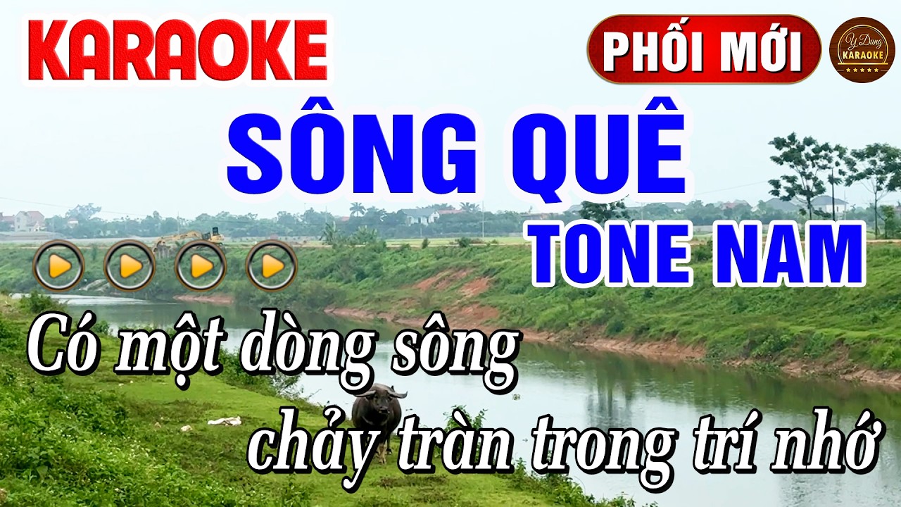 S&ocirc;ng Qu&ecirc; Karaoke Tone Nam Nhạc Sống Dễ H&aacute;t 2026 | Y Dung Karaoke