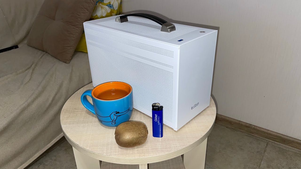 Распаковка перспективного mini itx корпуса pccooler i100 pro mesh