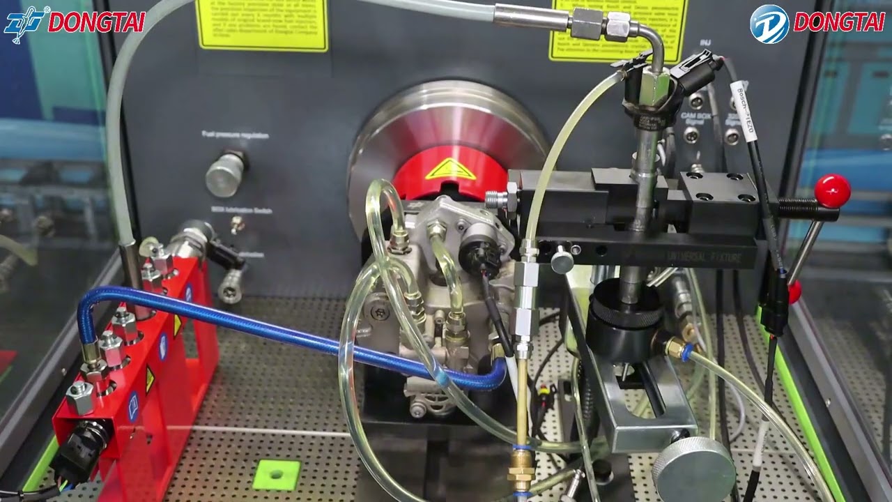 BOSCH Piezo Injector Test on CR1016 Test Bench