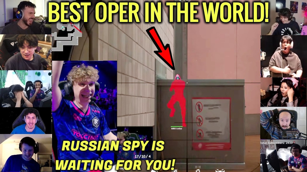 Valorant Streamers/Pros React to PRX Something Unreal 4k With OP Against NRG in Masters Santiago