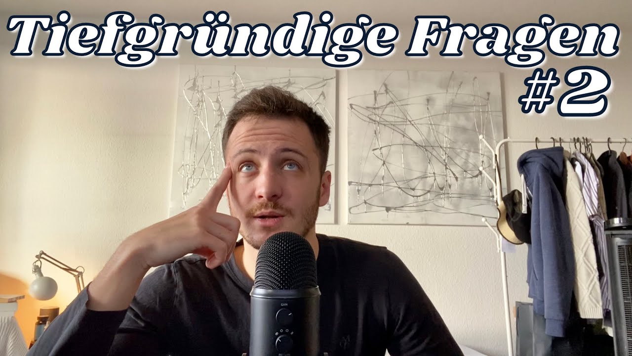 ASMR | 10 TIEFGRÜNDIGE Fragen Teil 2