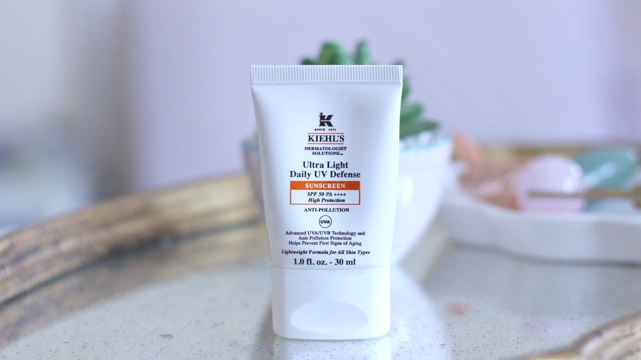 Kiehls Ultra Light Daily UV Defense Sunscreen Review