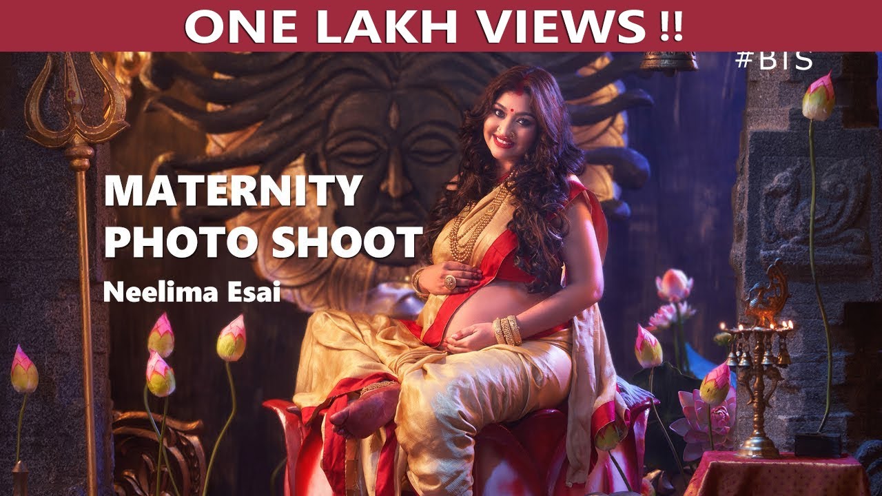 Neelima Esai's Creative Pregnancy Photoshoot goes Viral  | 