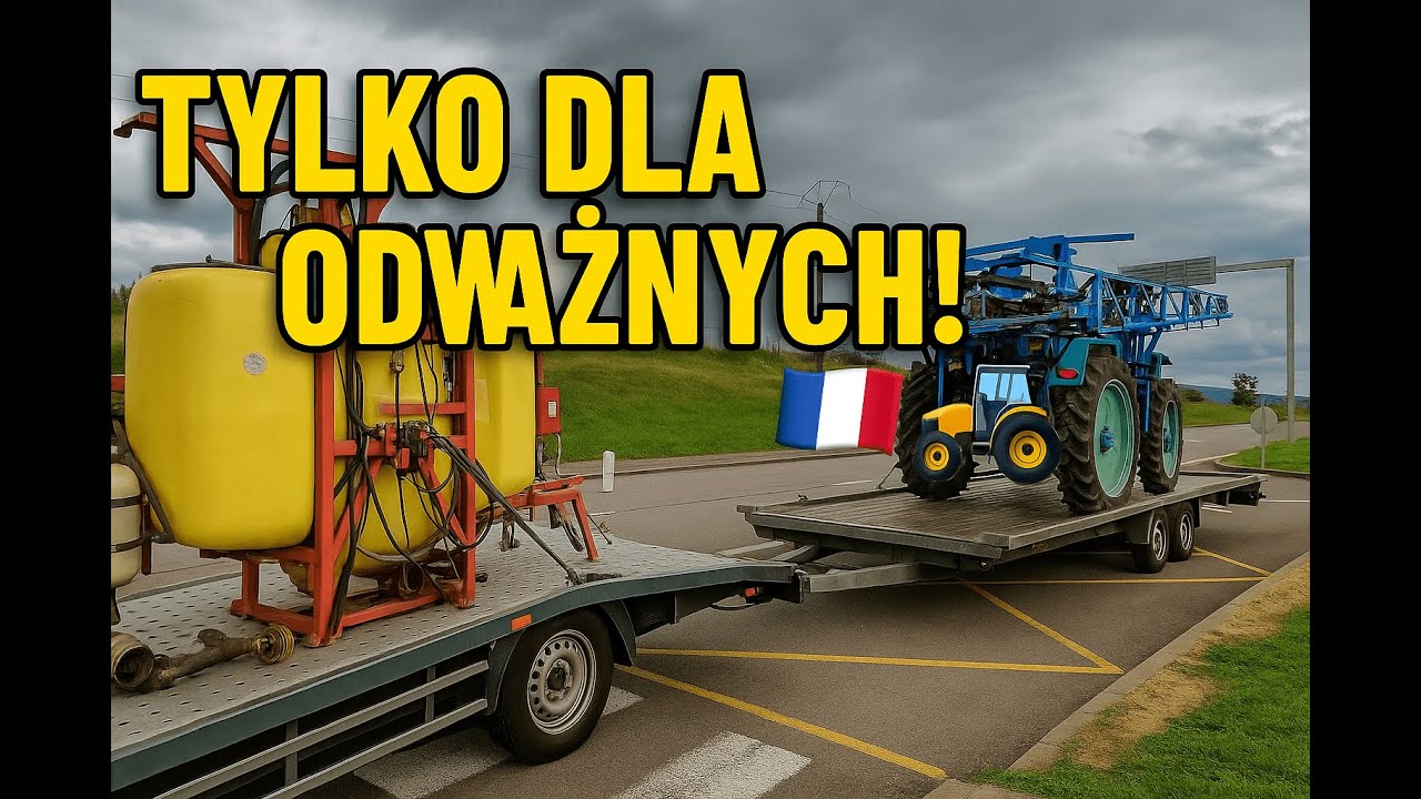 TRANSPORT MASZYN ROLNICZYCH z Francji do Polski- RAU i więcej!!