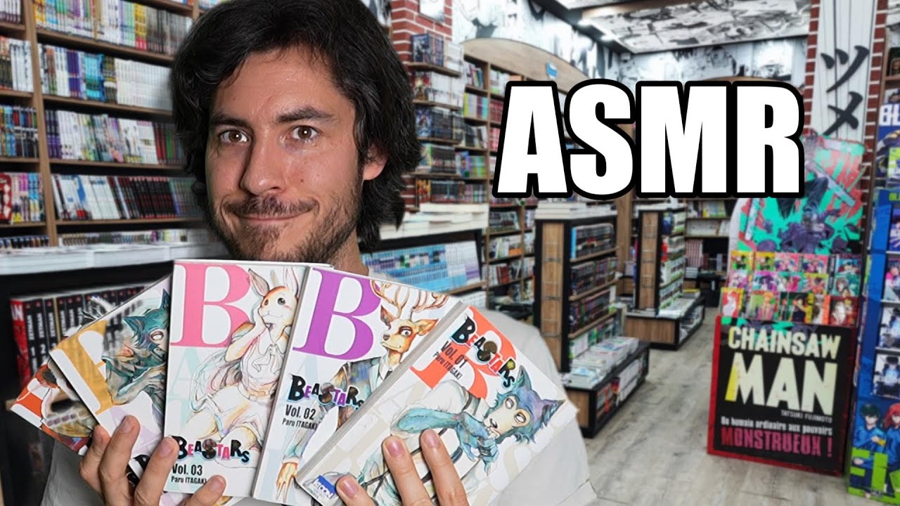 ASMR le vendeur de mangas LE PLUS COOL (rp)