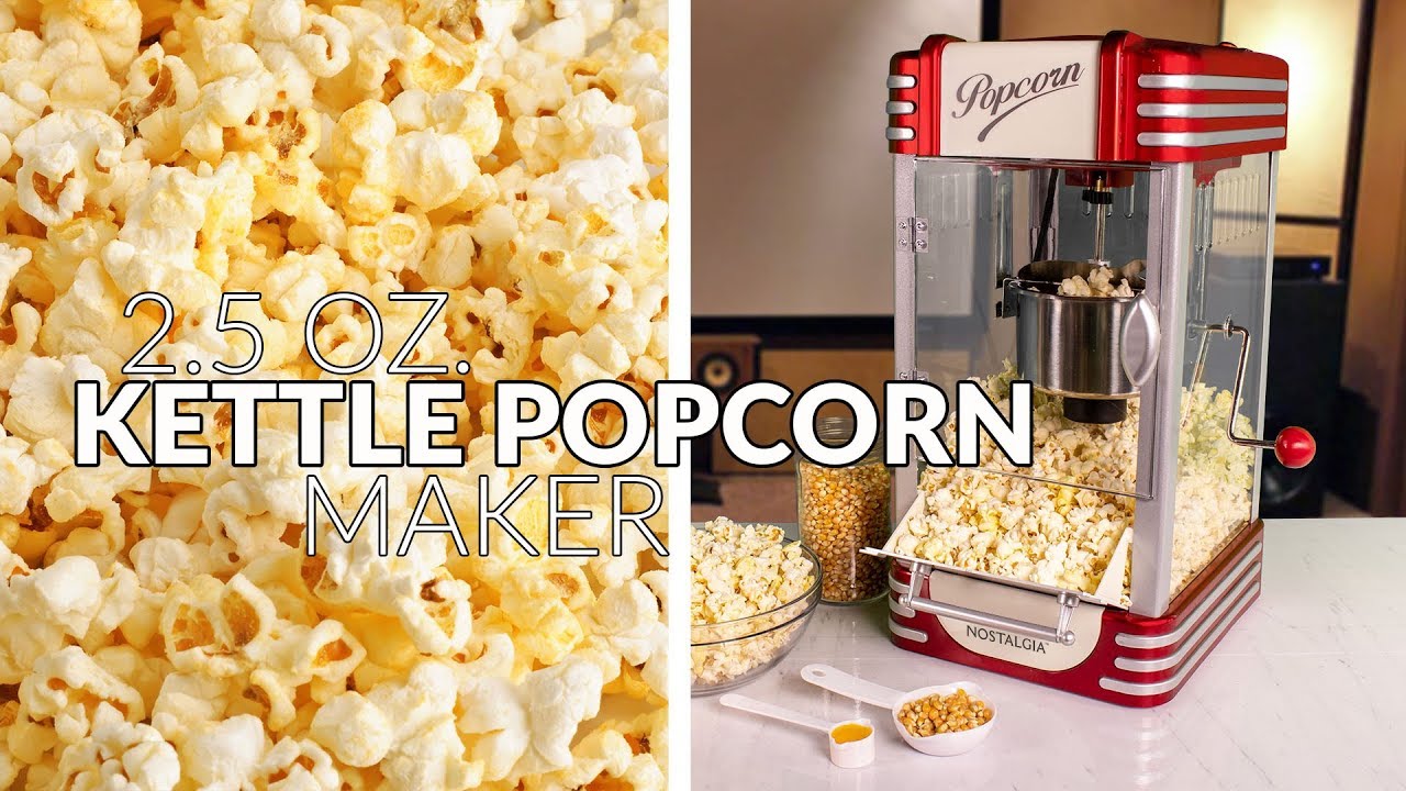 RKP630 | Retro 2.5 oz Kettle Popcorn Maker