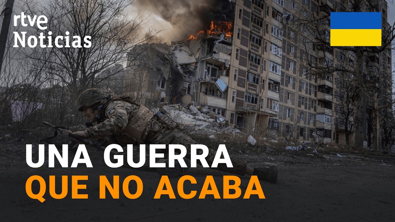 UCRANIA | Se CUMPLEN CUATRO AÑOS de GUERRA sin una PERSPECTIVA de PAZ | RTVE Noticias