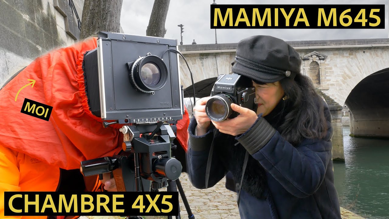 J'ÉCHANGE MON MAMIYA M645 AVEC UNE CHAMBRE SINAR 4X5 !(feat Diane Vo Ngoc)