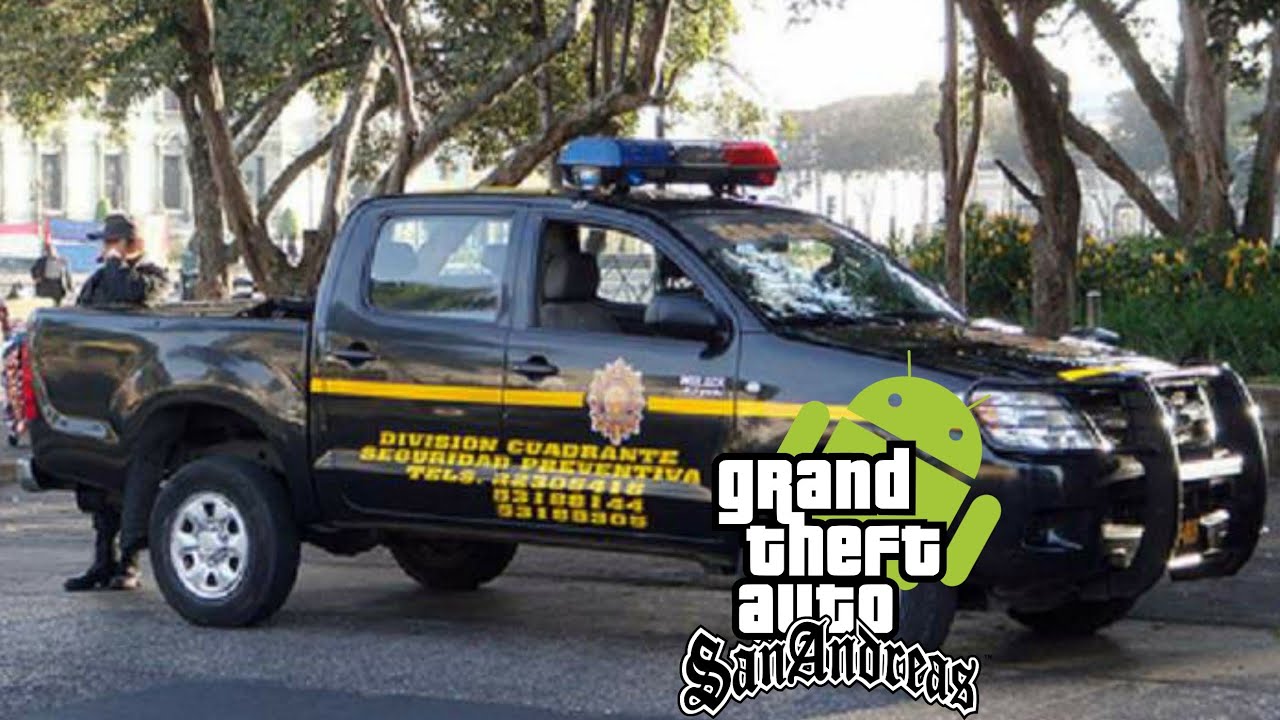 PATRULLA NEGRA DE LA PNC DE GUATEMALA PARA GTA SA ANDROID
